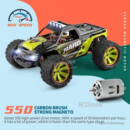 WLtoys 144002 50KM/H 1:14 2.4Ghz Racing Remote Control Car 4WD Alloy Metal Drift Car RTR Toy