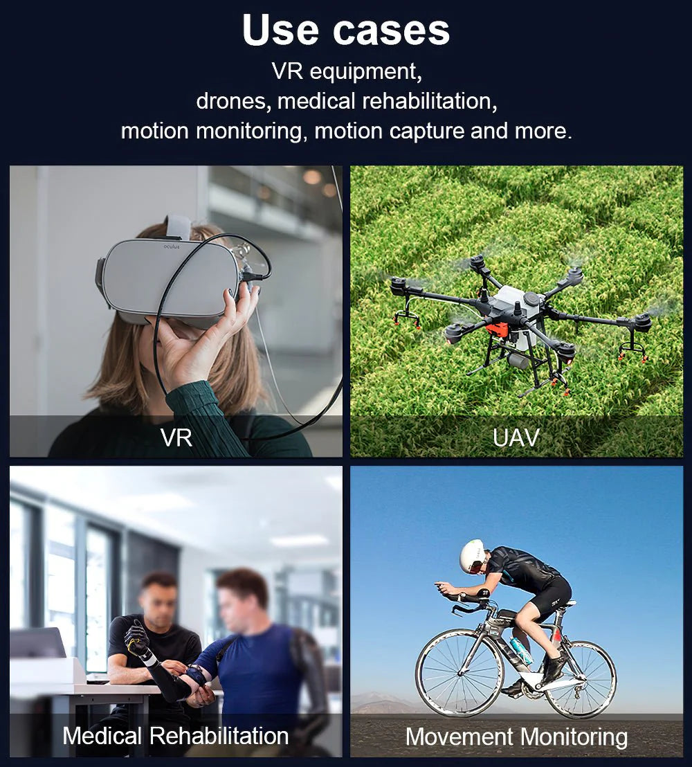 WitMotion WT9011DCL BLE 5.0 加速度計 陀螺儀 磁力計 傾角儀 – 三軸角度 & 四元數，0.2° 精度，0.2–200 Hz，32.5×23.5×11.6 mm