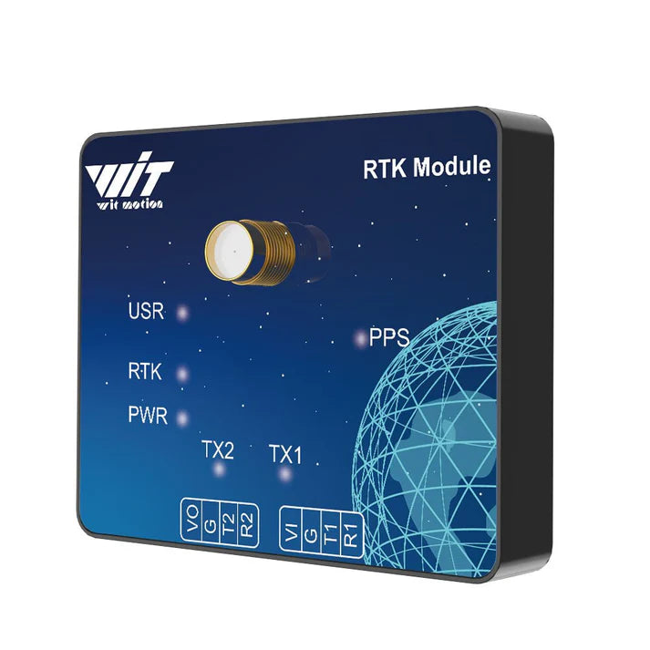 WitMotion WTRTK-M ZED-F9P RTK GNSS GPS Module, Centimeter-Level Differential Positioning for UAV/Car, GPS/GLONASS/Galileo/BeiDou, UART TTL, NMEA/UBX/RTCM