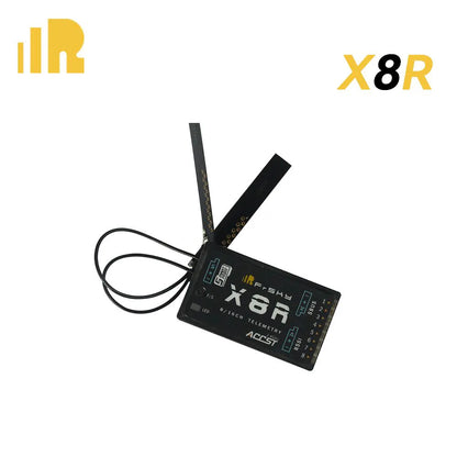 FrSky X8R Receiver - 2.4G ACCST Telemetry Receiver S.Port 8/16CH 1.5KM Range