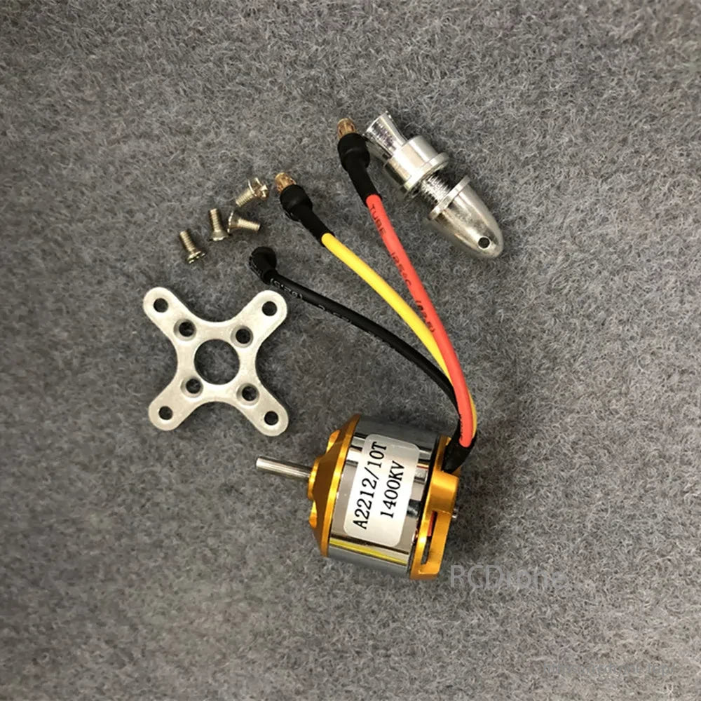 XXD A2212 Brushless Outrunner Motor, This motor supports various thrust, torque, and propeller combinations, suitable for beginner planes, stunt models, and high-speed racing drones.