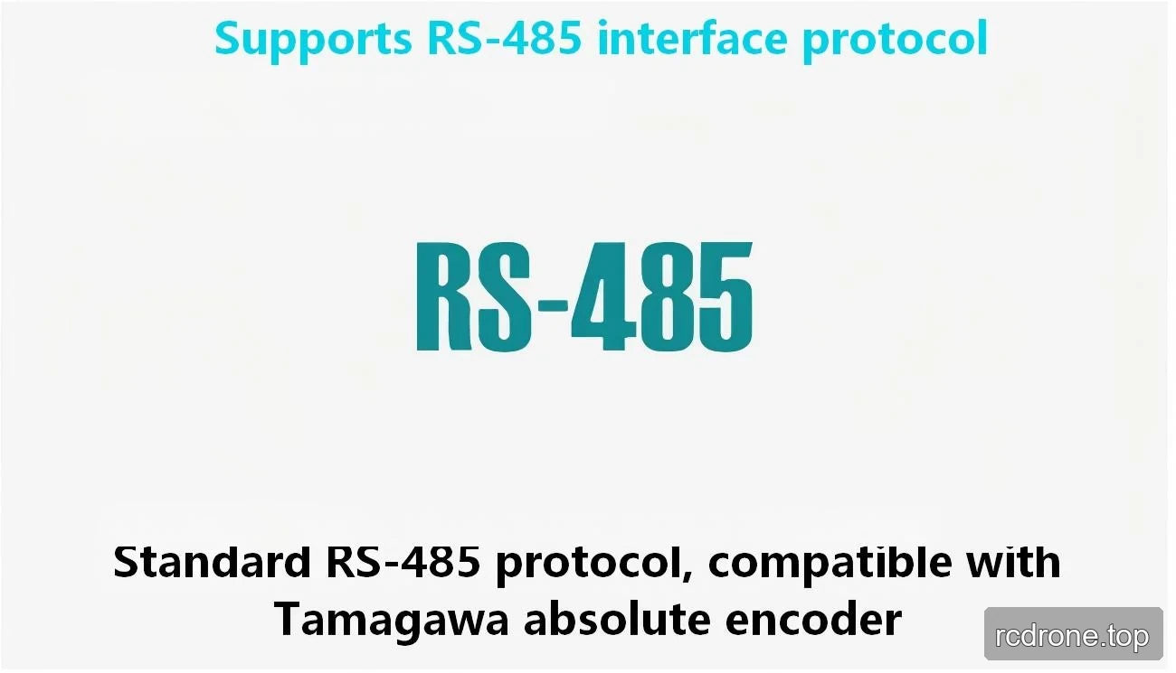 RS-485 protocol compatibility panel for eCoder65
