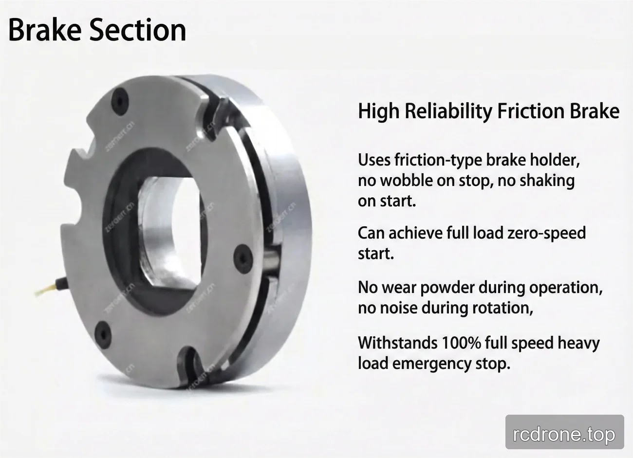 eRob142 friction brake component for the With Brake option