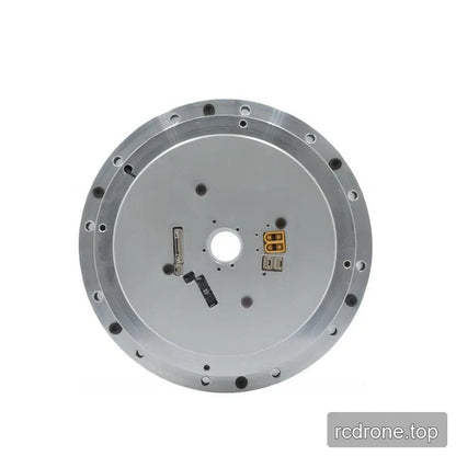Rear circular housing view of the ZeroErr eRob 170 I motor with central opening and visible internal connectors.