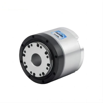 ZeroErr eRob 70F motor shown from the front, with a black mounting flange, central bore, and circular bolt pattern.