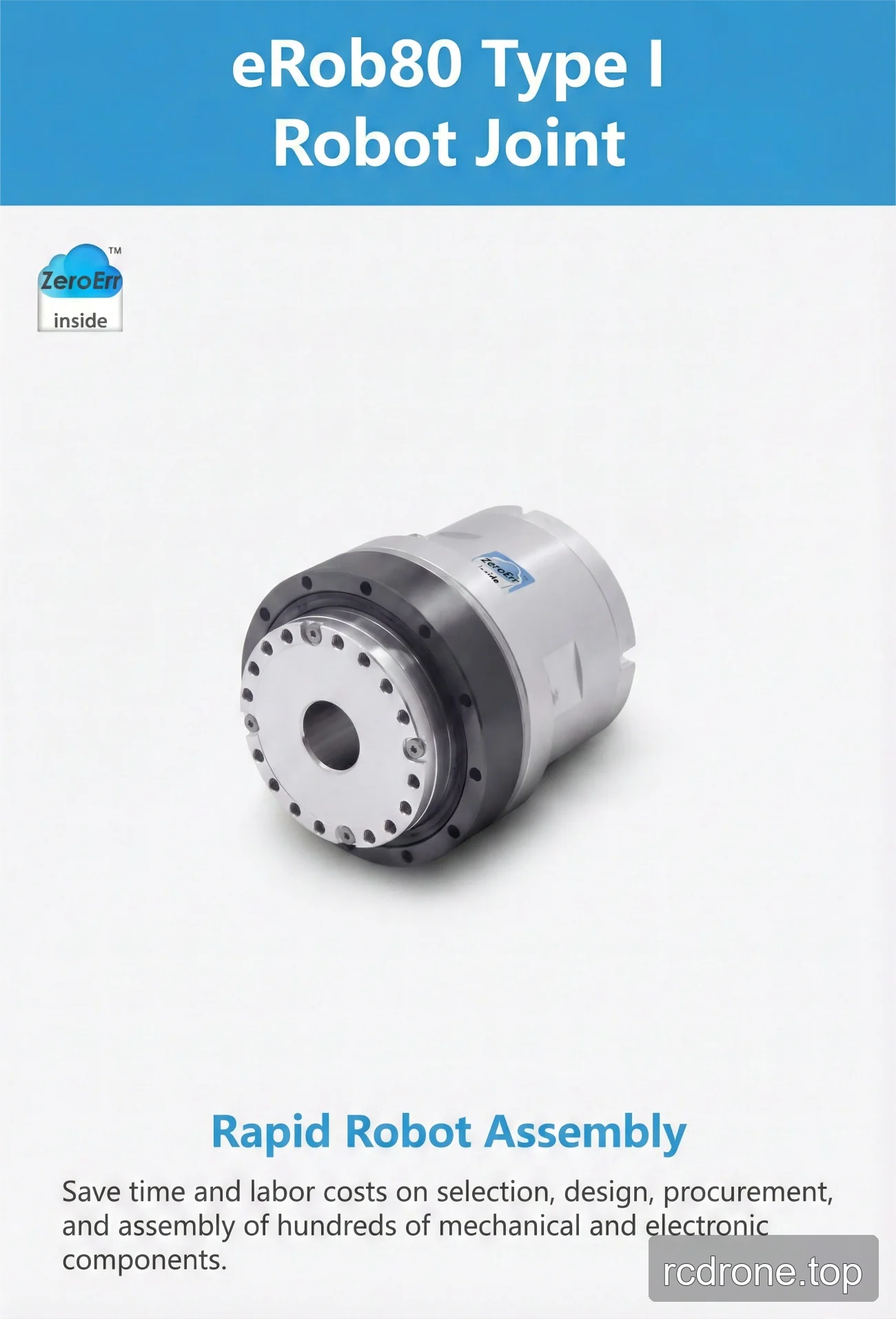 ZeroErr eRob 80 Type I robot joint actuator product view