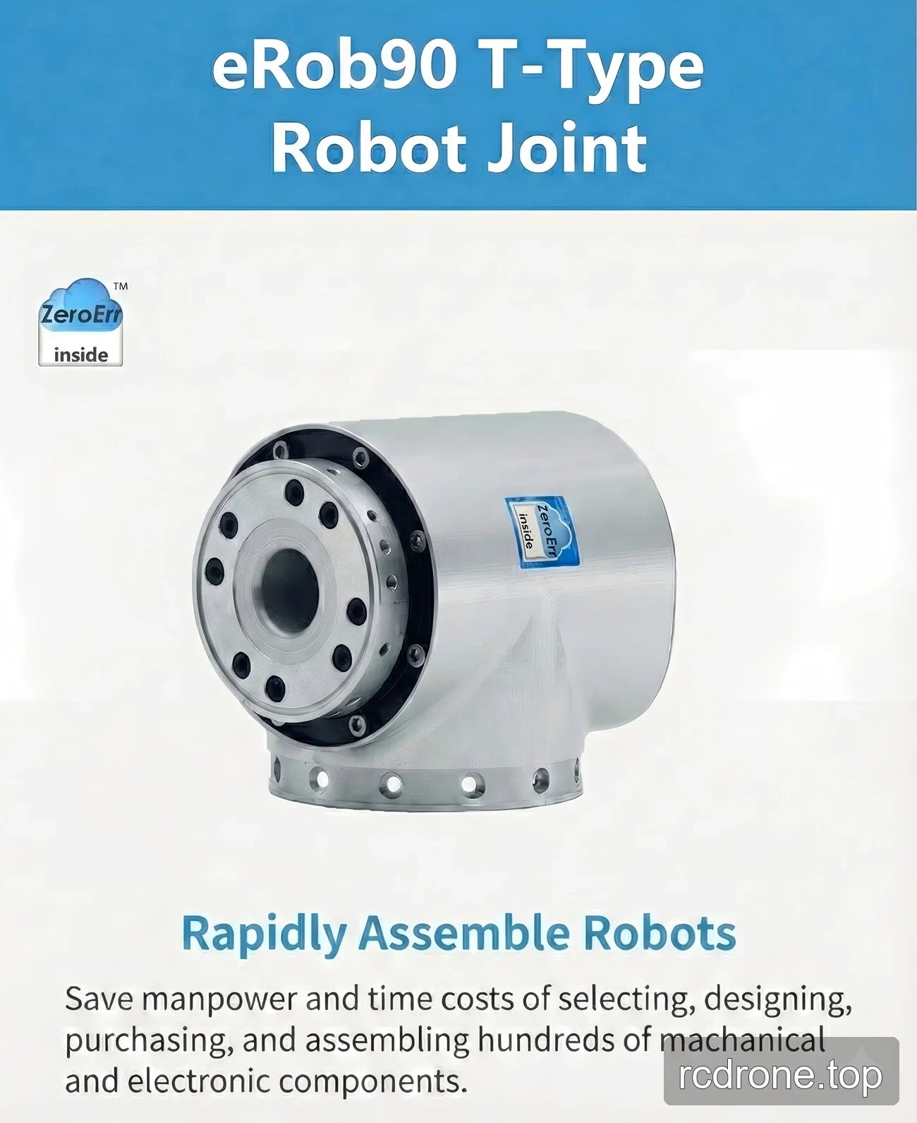 ZeroErr eRob90 T-Type robot joint motor