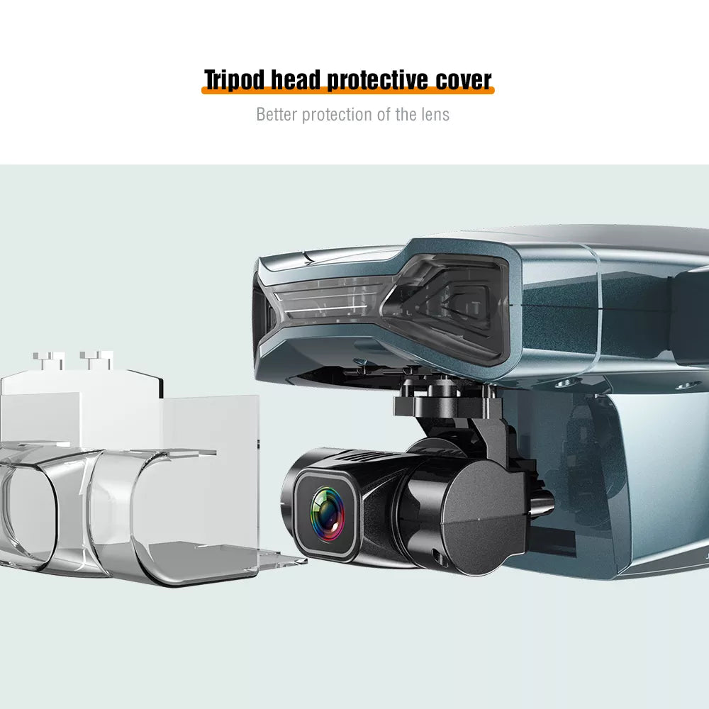 ZFR F186 Drone With 4K HD Dual Camera 3-Axis Gimbal 4Km Brushless Motor 5G WIFI GPS Quadcopter Professional Camera Drone 16 ZFR F186 Drone, Tripod head protective cover Better protection of the