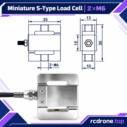Miniature S-type load cell selection