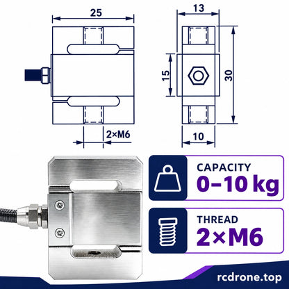 Miniature S-type load cell selection