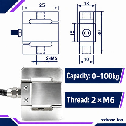 Miniature S-type load cell selection