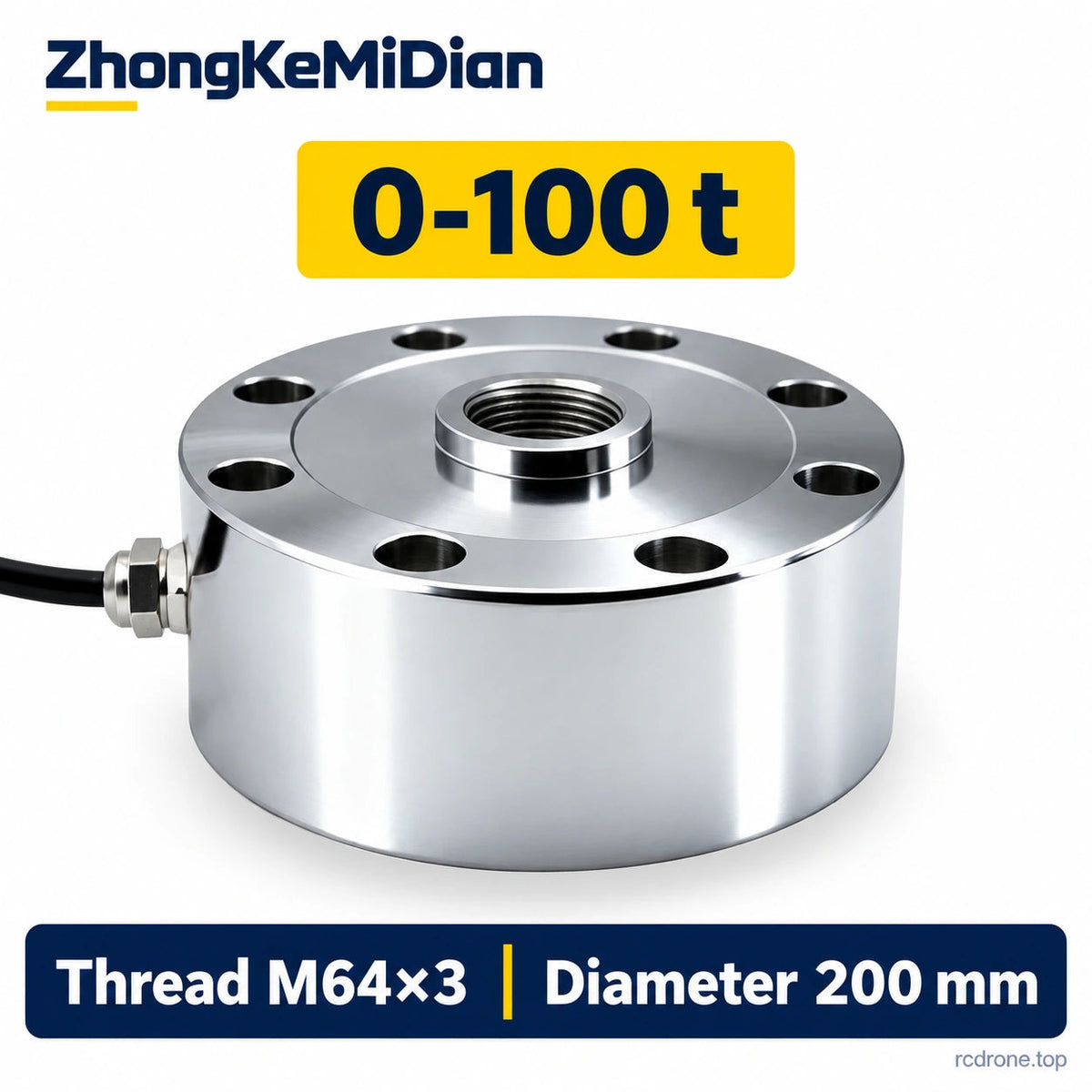 Spoke load cell 0-100 t, diameter 200 mm