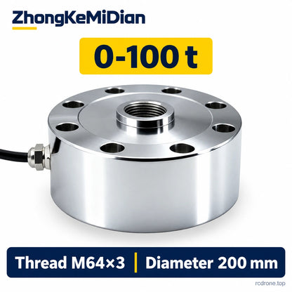 Spoke load cell 0-100 t, diameter 200 mm