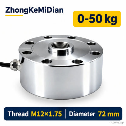 Spoke load cell 0-50 kg, diameter 72 mm