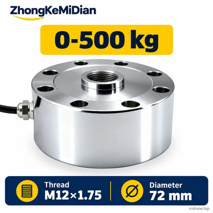 Spoke load cell 0-500 kg, diameter 72 mm