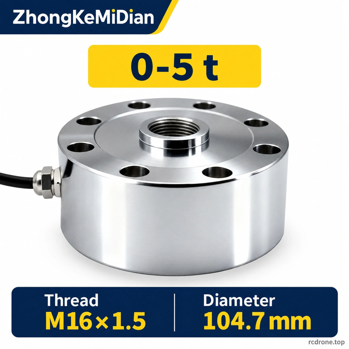 Spoke load cell 0-5 t, diameter 104.7 mm