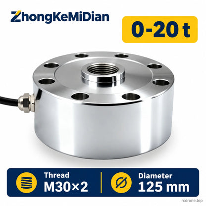 Spoke load cell 0-20 t, diameter 125 mm