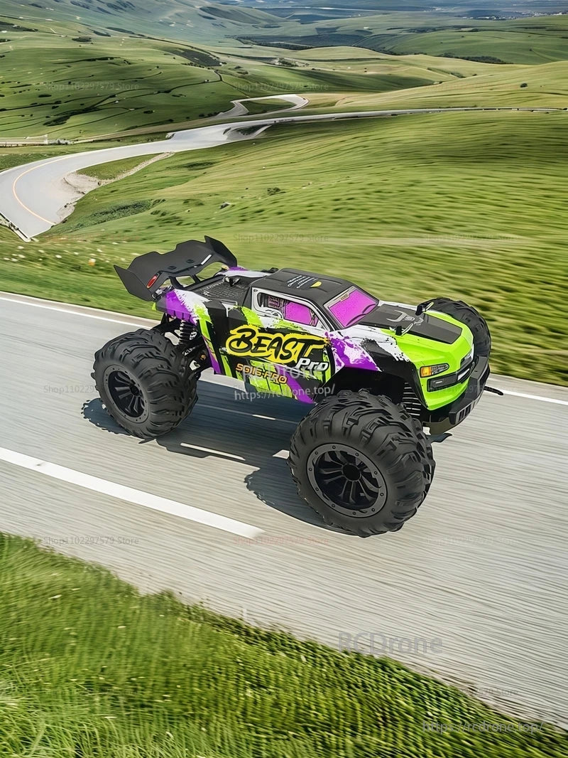 ZLL SG116 PRO/MAX 1/16 4WD RC Car, SG116 RC Car features full-proportional control, independent suspension, LED lights, and choice of brushed or brushless power systems.