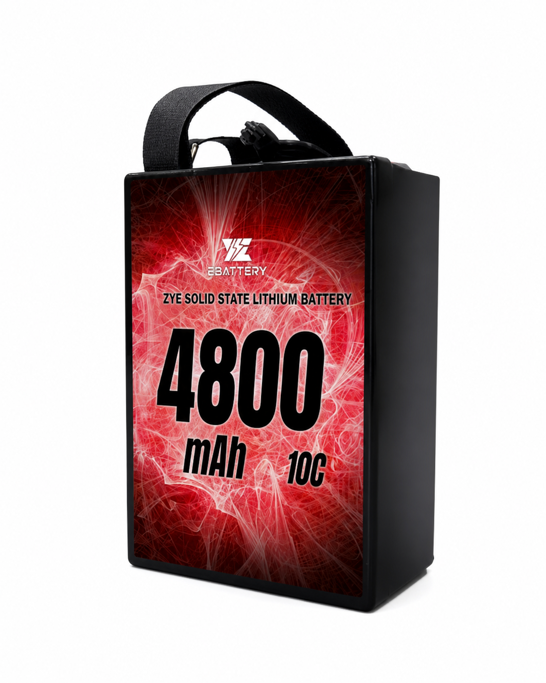 ZYE 4S 4800mAh 10C Solid State LiPo Battery on white background