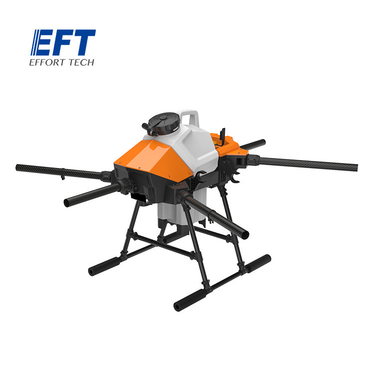 EFT G616 16L Agriculture Drone - 6 Axis 16kg 16L farming spraying system spreader sprayer drone compact with Hobbywing X8 JIYI K3A Pro FC, Skydroid T12