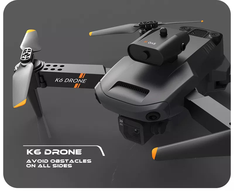 ドローン K6 DRONE (障害物回避センサー付き） - ホビーラジコン