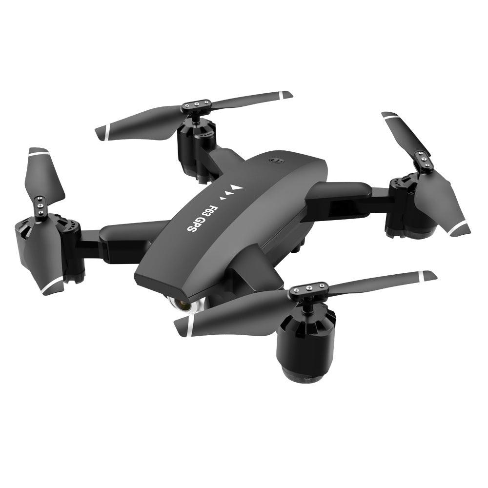 F63 Drone 4K HD Dual Camera 5G WIFI FPV Foldable Drone Optical Flow GPS Position Auto Follow Quadcopter - RCDrone