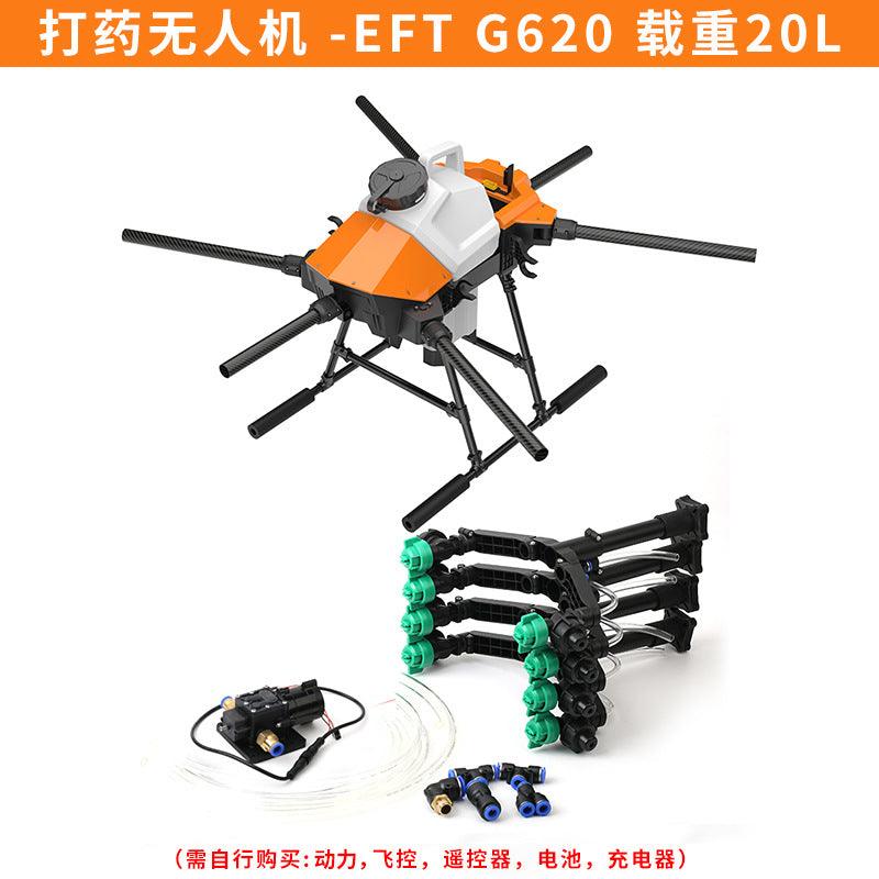 EFT G620 agriculture drone spraying plant 20L 11Kg 52Kg - RCDrone