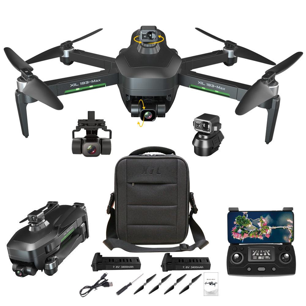 4Drc 193 Max Drone Beast 8K HD 60 Minutes Fast Drones Longue Distance Professional Drone With Camera Gps Professional Camera Drone - RCDrone