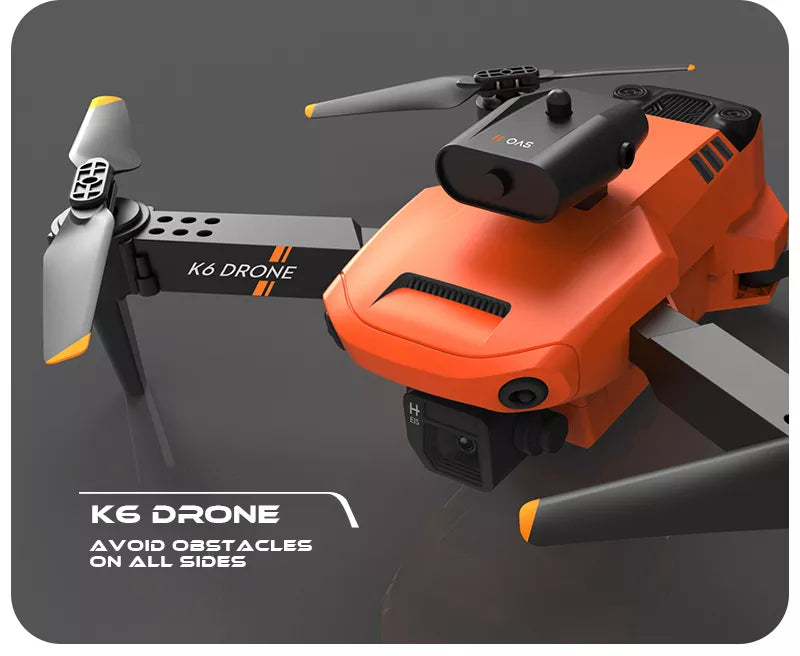 K6 Drone With Camera 4K HD Four Side 360 Obstacle Avoidance UAV Quadcopter Mini Drone - RCDrone