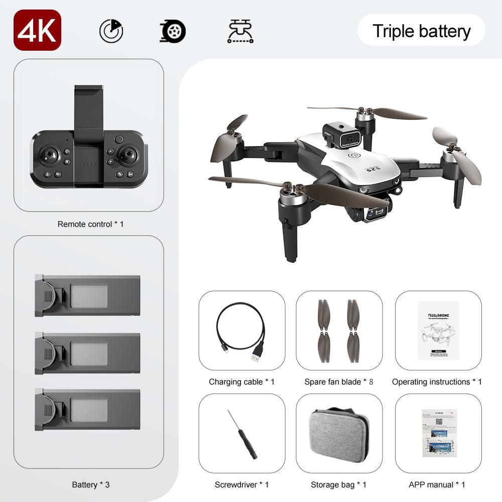 S2S mini drone with 6K dual cameras Obstacle avoidance optical Wifi Fpv Brushless motor rc Dron Profesional Quadcopter Toy - RCDrone