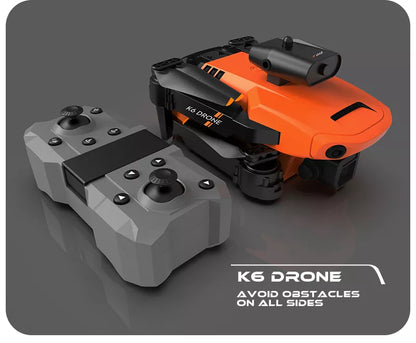 K6 Drone With Camera 4K HD Four Side 360 Obstacle Avoidance UAV Quadcopter Mini Drone - RCDrone