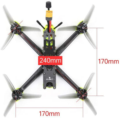 iFlight Nazgul5 V2 drone 5inch 4S FPV Racing Drone BNF Built with Crossfire Nano Rx for TBS - RCDrone