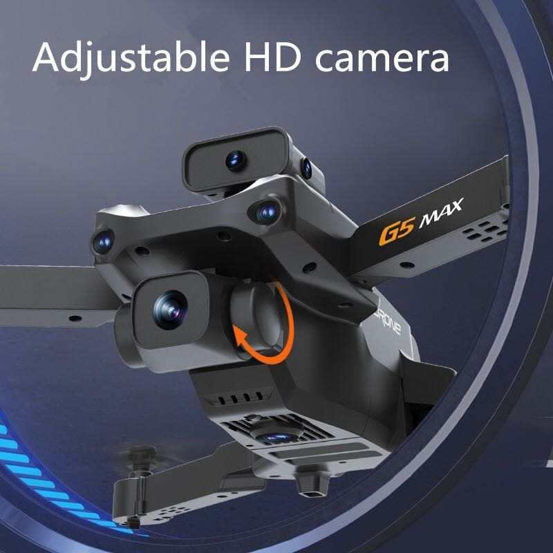 G5 Max Drone - 4K Dual Camera Portable Foldable Auto-Landing 360 Degree Flip Rechargeable FPV Camera Drone for Beginner - RCDrone