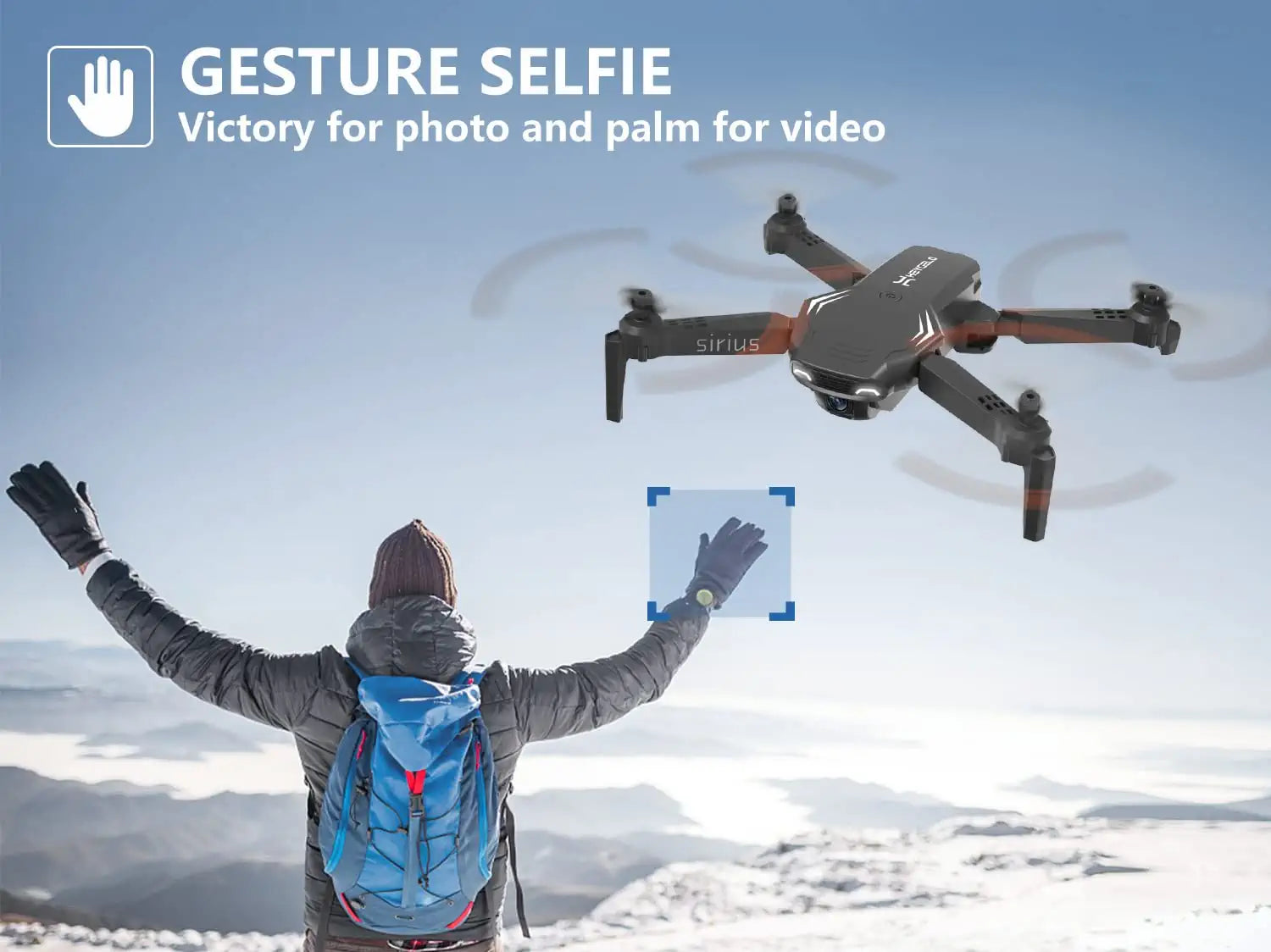  Heygelo S80 Camera Drone for Adults with 3 Batteries