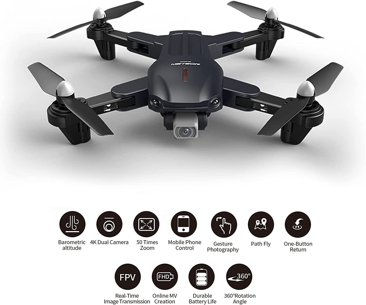 Mini Dron RC GT3 2025 con Cámara HD 1080P para Niños, Video en Vivo FPV, Quadcopter RC para Adultos Principiantes, Juguetes Mini Dron RC GT3 2025 con Cámara HD 1080P para Niños, Video en Vivo FPV, Quadcopter RC para Adultos Principiantes, Juguetes