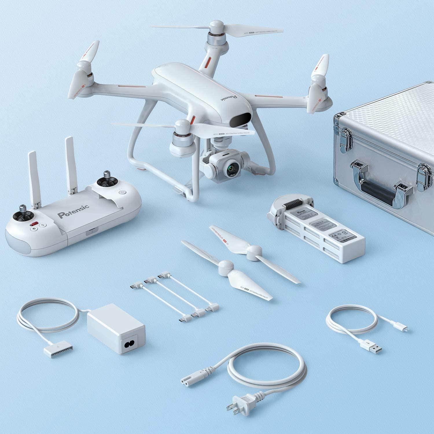 Drone Potensic Dreamer Pro 4K HD - avec caméra pour adultes, quadrirot –  RCDrone
