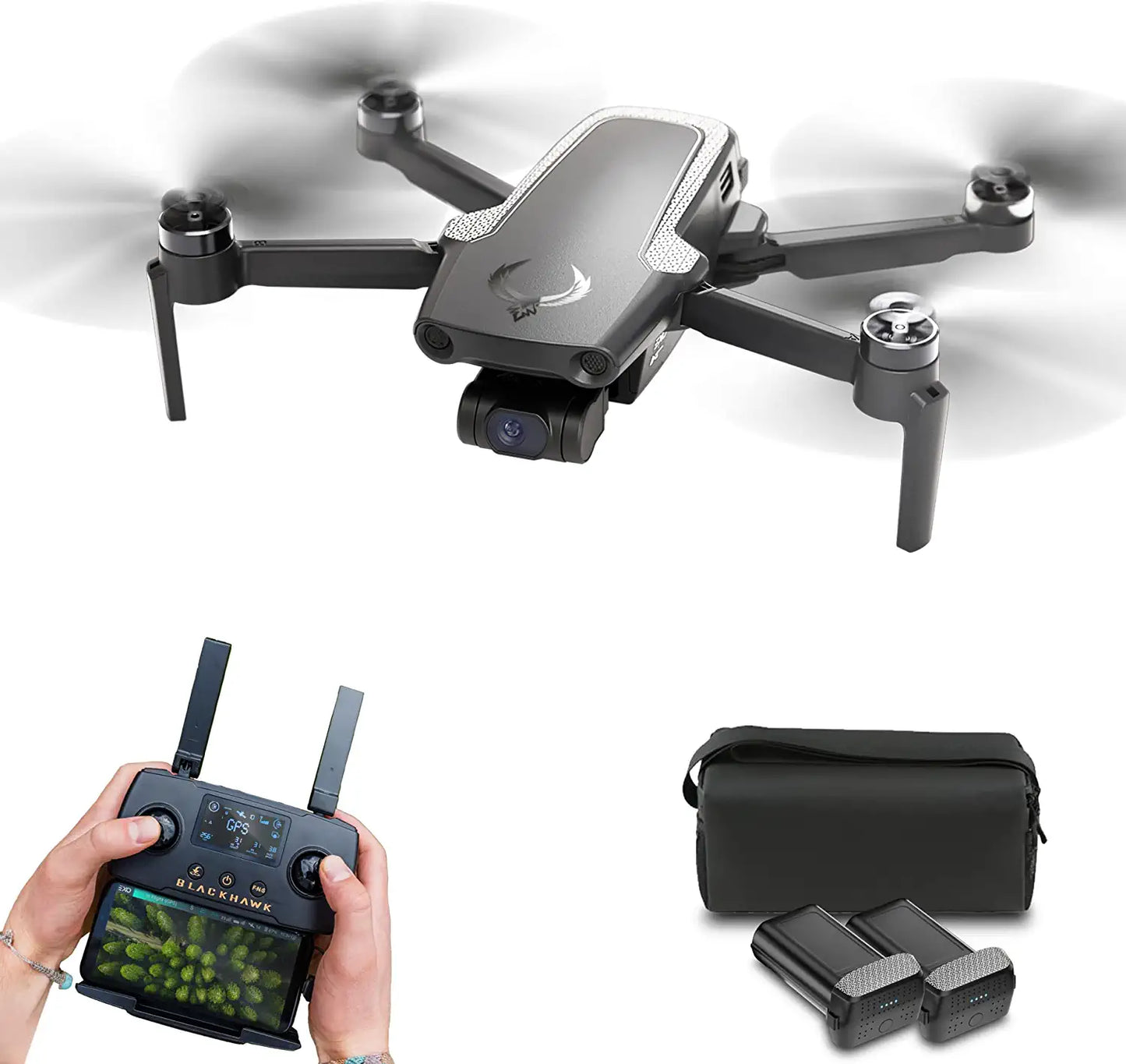  Drone X Pro LIMITLESS 3 - Dron con cámara y GPS 4K UHD para  adultos con EVO Obstáculo, cardán de 3 ejes, con funciones de retorno  automático a casa, seguimiento, largo