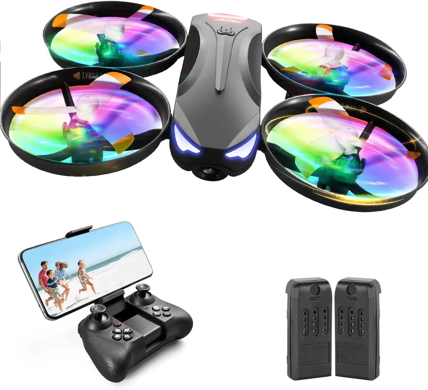 4DRC V16 ドローン - 子供用カメラ付き、1080P FPV カメラ ミニ RC