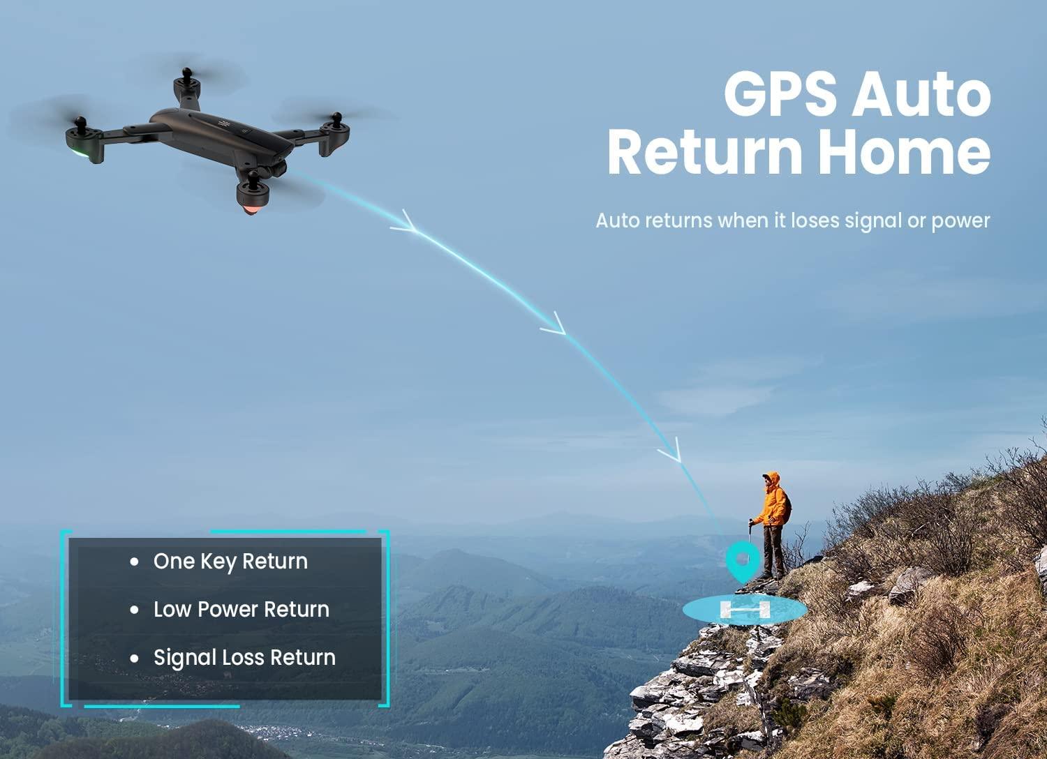 UranHub UG600 Drone - with Camera 4K HD UHD for Adults, GPS