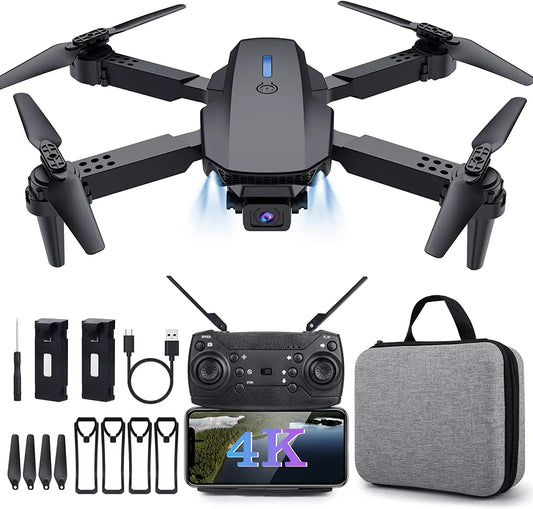 SUPFEEL A9002 Drones - with Camera for Adults 4k, Drones for Kids Beginners with Live Video RC Mini Drone with Camera Drones for Kids 8-12 Cool Ideas Boy Toys Gift 10-12 Years Old Teenage Support WiFi FPV - RCDrone