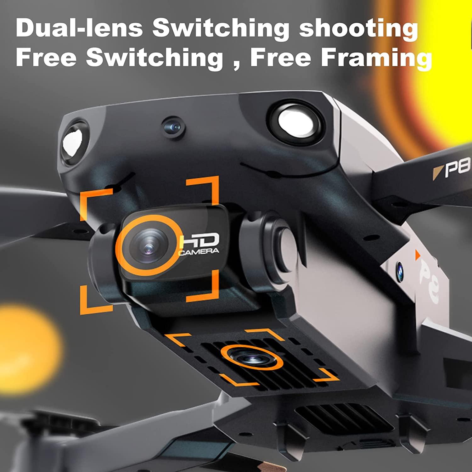Dron RC profesional gran angular 4K HD, helicóptero plegable, cuadricóptero, regalo para niños Dron RC profesional gran angular 4K HD, helicóptero plegable, cuadricóptero, regalo para niños