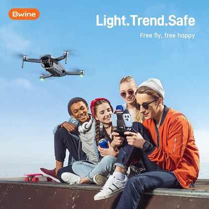 Bwine F7 MINI Drone - with 60Mins GPS 4K HD UHD Camera for Adults - 5GH FPV RC Quadcopter with Brushless Motor, Auto Return, Follow Me, Circle Fly, Waypoint Fly, Altitude Hold, Two Battery Long Flight, Customized Carrying Case Professional Camera Drone - RCDrone