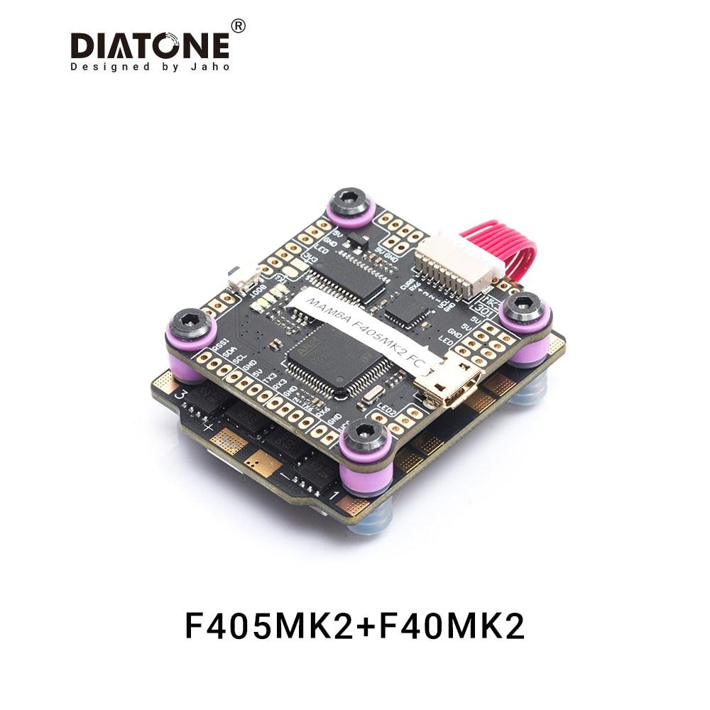 Diatone MAMBA F405MK2 Betaflight Flight Controller - F40MK2 40A 3-6S DSHOT600 FPV Racing Brushless ESC for RC Drone Mini Quad FPV Drone - RCDrone