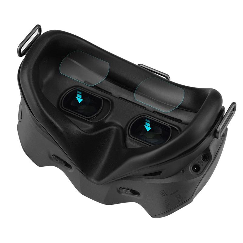 dji goggles 2 filme schauen 9H HD Tempered Glass Film for DJI FPV Goggles V2 Lens Dust-proof Prote – RCDrone