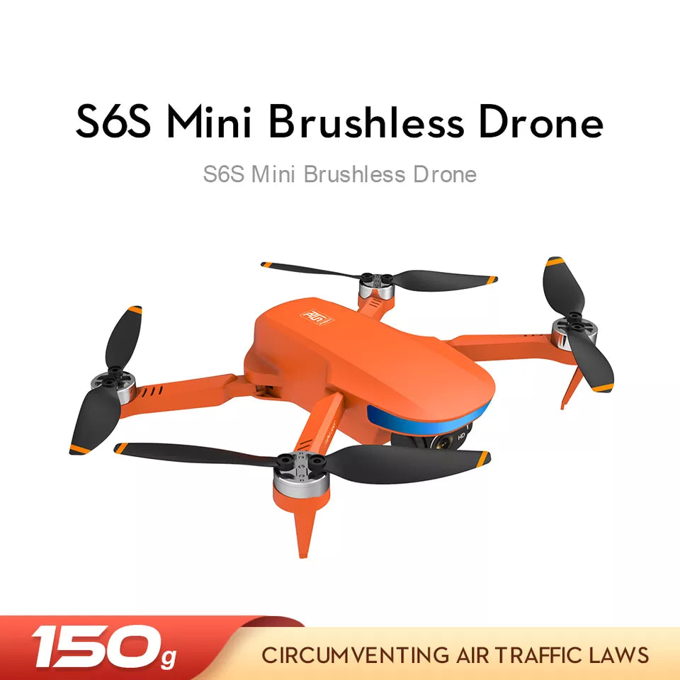 S6S Mini Drone - GPS 5G WIFI FPV With 4K HD Camera 25mins Brushless RC Drone Professional Camera Drone - RCDrone