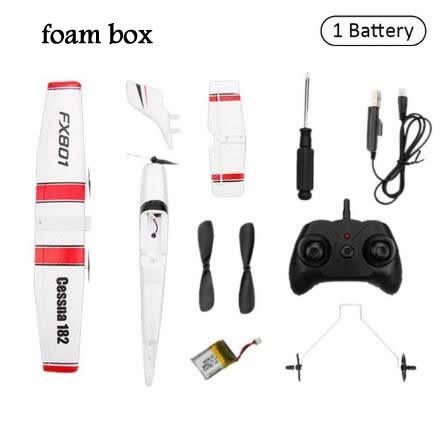 FX-801 901 DIY RC Plane - Toy EPP Craft Foam Electric Outdoor Remote Control Glider Remote Control Airplane DIY Fixed Wing Aircraft - RCDrone