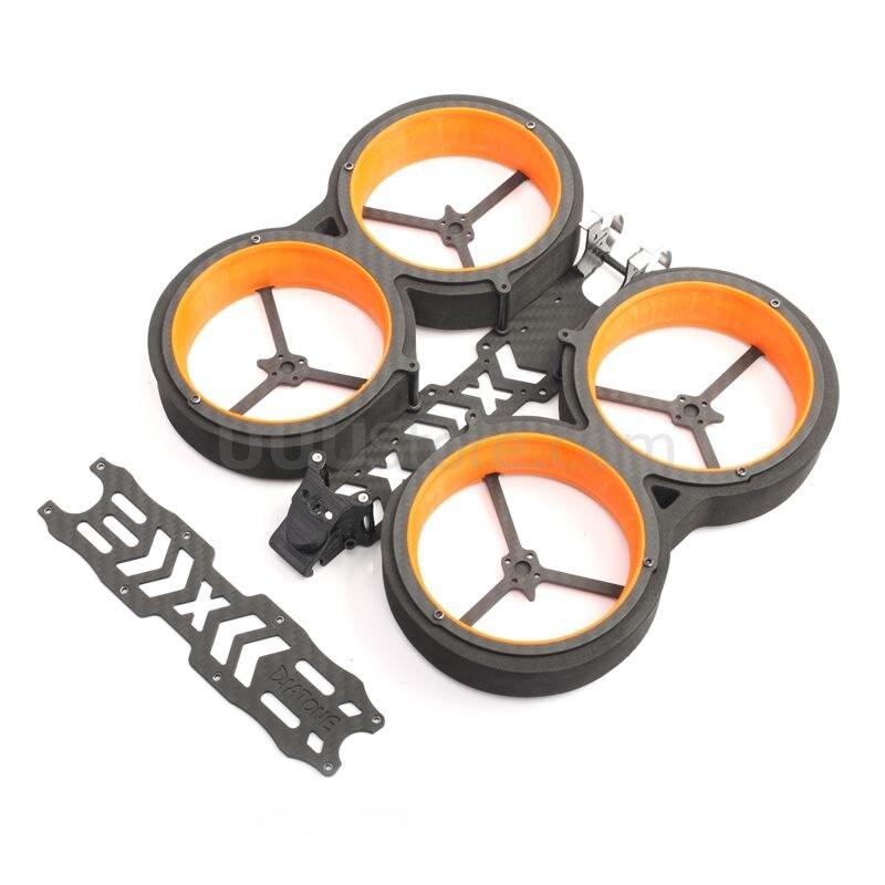 Diatone MX-C Taycan CineWhoop Frame - 158mnm 3inch FPV Whoop Carbon Fiber Frame Kit for RC FPV Racing Drone Multi-Rotor - RCDrone