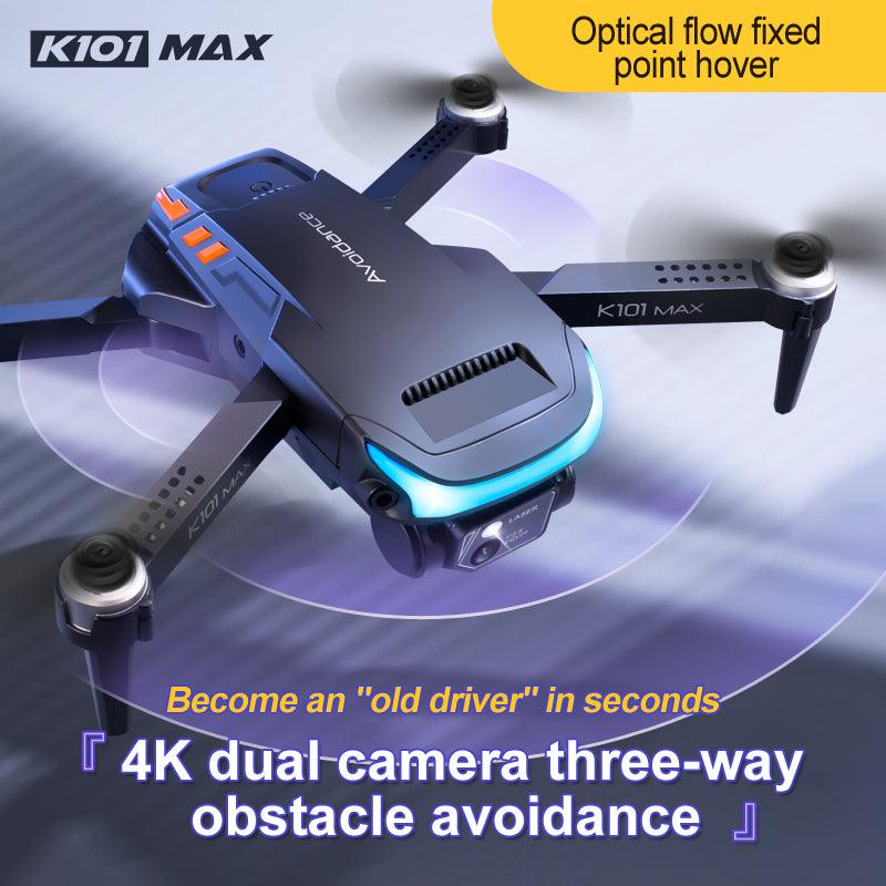 K101 Max Drone With Dual 4K HD Camera Optical Flow Localization Real-time Transmission Helicopter - RCDrone