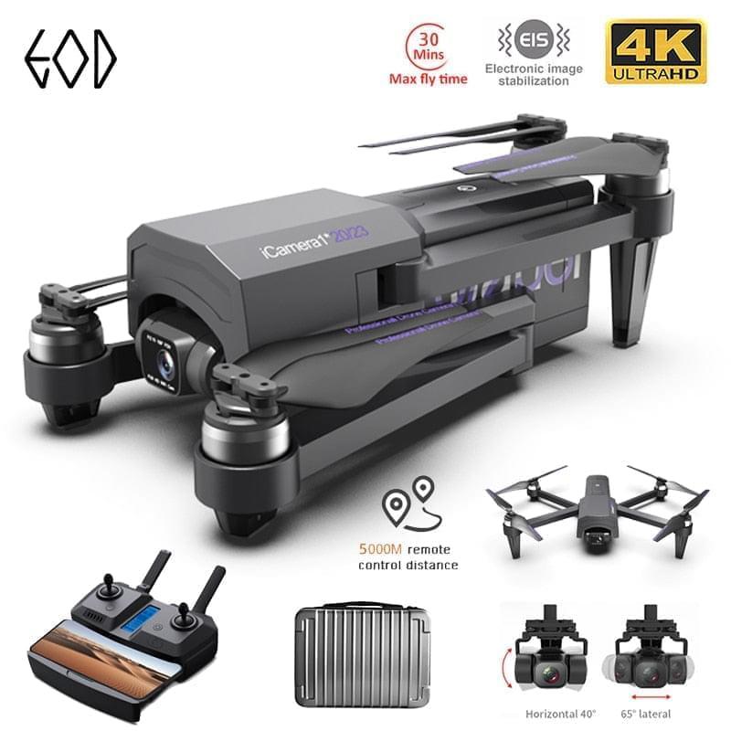 2023 New GPS Drone 4K HD Camera gps 5G Wifi Anti-Shake 2-Axis Gimabal Dron Brushless Motor 5KM RC Quadcopter Toy Gifts Professional Camera Drone - RCDrone