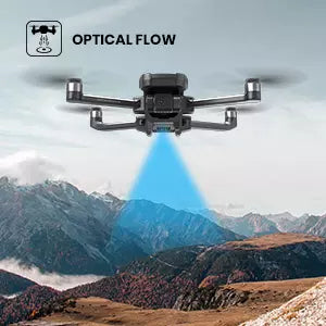 Dron con cámara 4K RC Quadcopter para adultos, transmisión de video de  largo alcance de 1640 pies, cardán de 3 ejes, tiempo de vuelo de 46 minutos  GPS